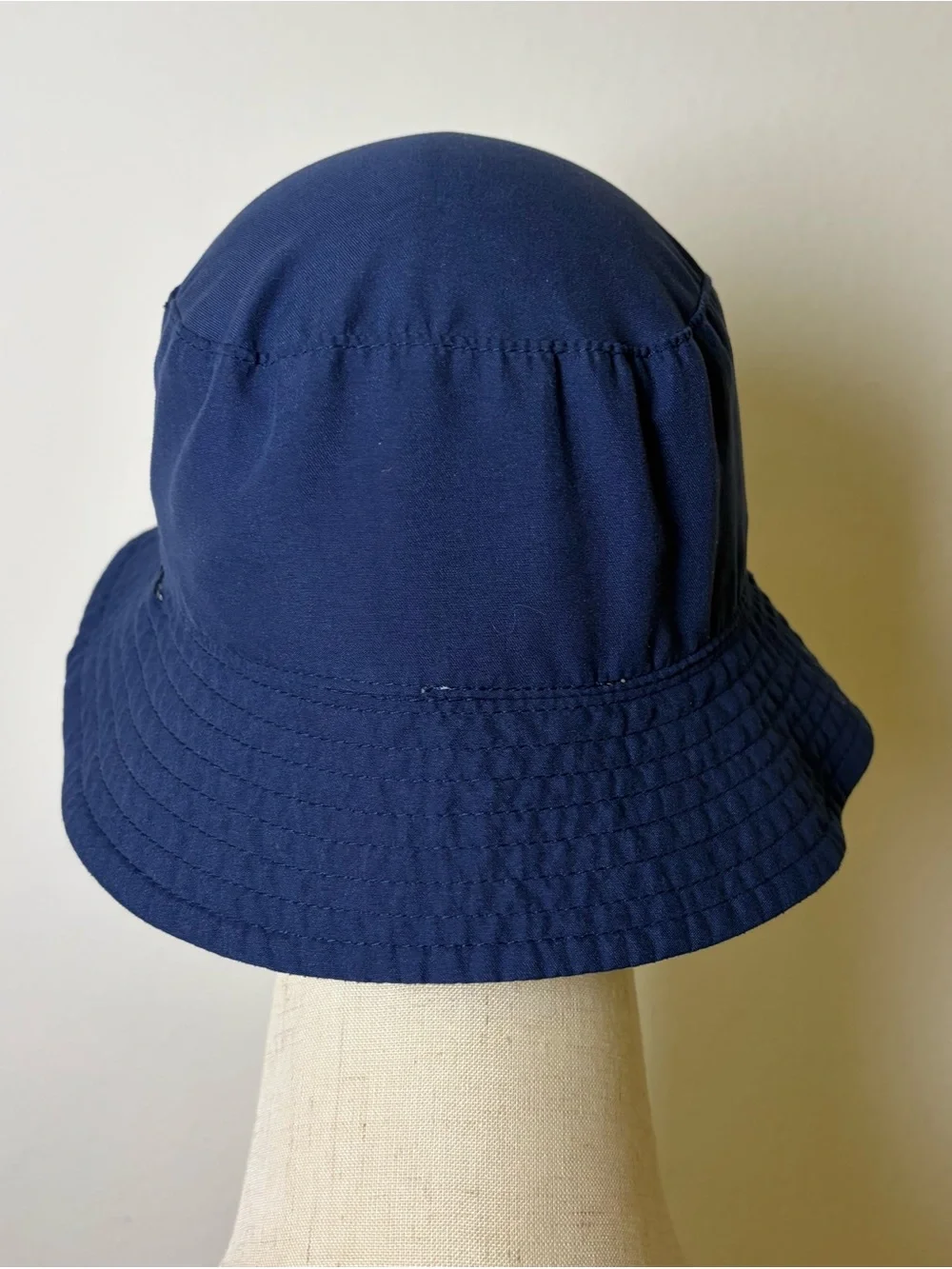Carter's Reversible Baby Sun Bucket Hat Navy Blue Mint Green Swim Cap 12-24M